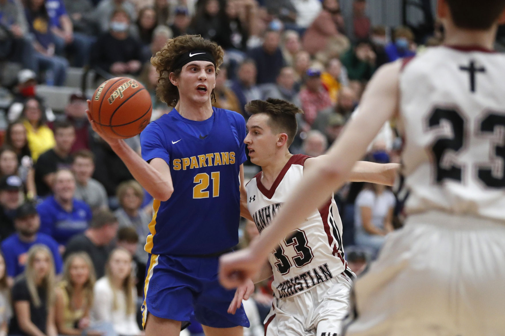 Scobey boys v Manhattan Christian